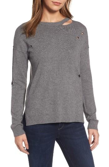 Women's Trouve Distressed Sweater