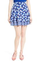 Women's Kate Spade New York Tangier Floral Double Layer Silk Skirt