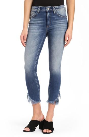 Women's Mavi Jeans Tess Extreme Ripped Super Skinny Jeans X 27 - Blue