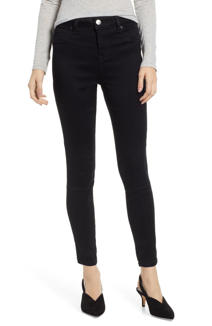 Women's 1822 Denim Butter High Waist Skinny Jeans - Black