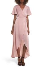 Women's J.o.a. Wrap Maxi Dress - Pink