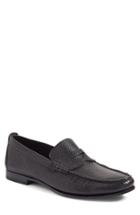 Men's Santoni 'carmel' Penny Loafer D - Black