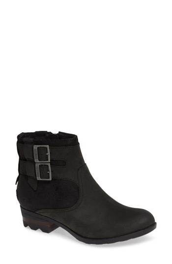 Women's Sorel Lolla Waterproof Bootie .5 M - Black