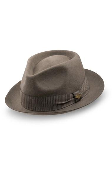 Men's Goorin Brothers 'griffin' Wool Fedora - Black