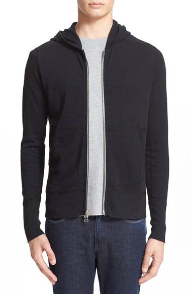 Men's Wings + Horns Slub Full Zip Hoodie