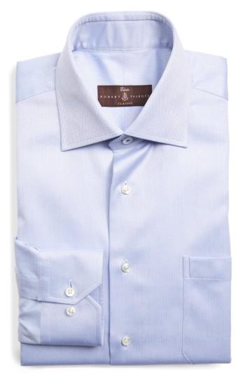 Men's Robert Talbott Classic Fit Dress Shirt .5 - - Blue