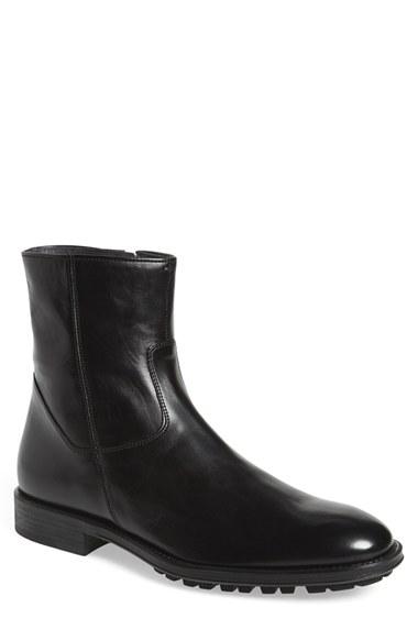 Men's To Boot New York 'harrison' Zip Boot .5 M - Black