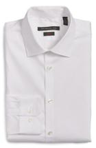 Men's John Varvatos Star Usa Slim Fit Solid Stretch Cotton Dress Shirt .5 R - White