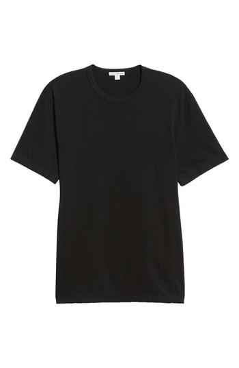 Men's James Perse Microstripe Ringer T-shirt (xxl) - Blue