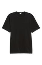 Men's James Perse Microstripe Ringer T-shirt (xxl) - Blue