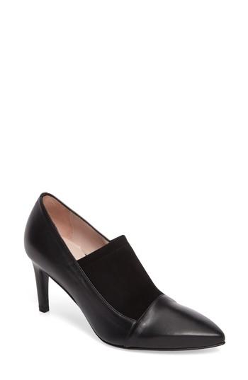 Women's Taryn Rose Ghita Pointy Toe Pump .5 M - Black