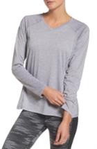 Women's Brooks Distance Long Sleeve Running Tee - Grey