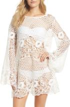 Women's Muche Et Muchette Crochet Cover-up, Size - White