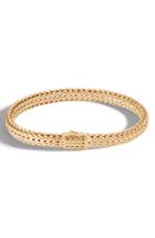 Men's John Hardy Men's 18k Small Flat Chain Bracelet