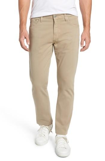 Men's Ag Jeans Ives Straight Leg Pants X 36 - Beige