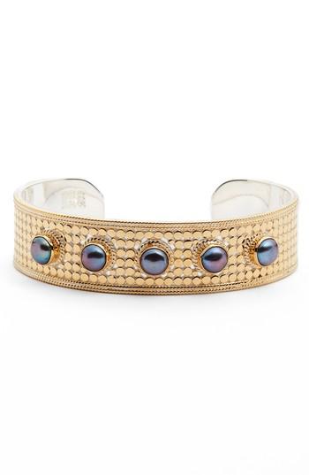 Women's Anna Beck Genuine Blue Pearl Multistone Cuff