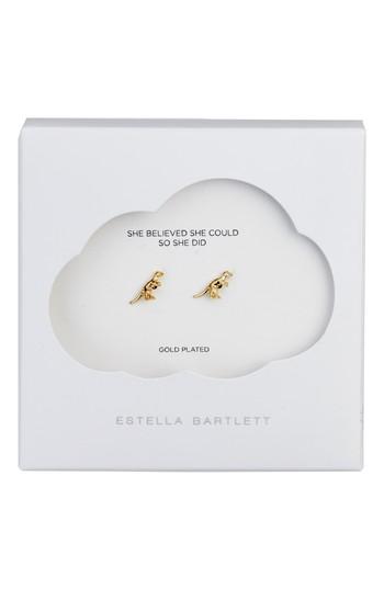 Women's Estella Bartlett Dinosaur Stud Earrings