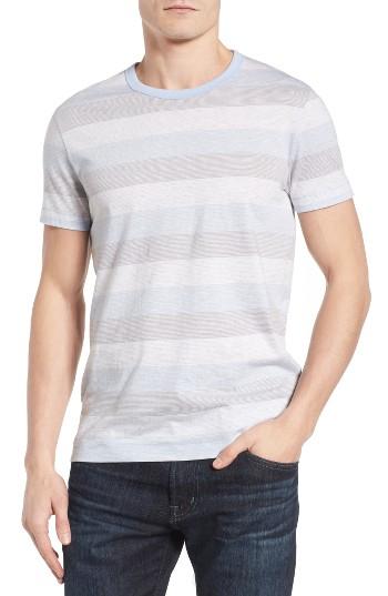 Men's French Connection Bose Stripe T-shirt, Size - Blue