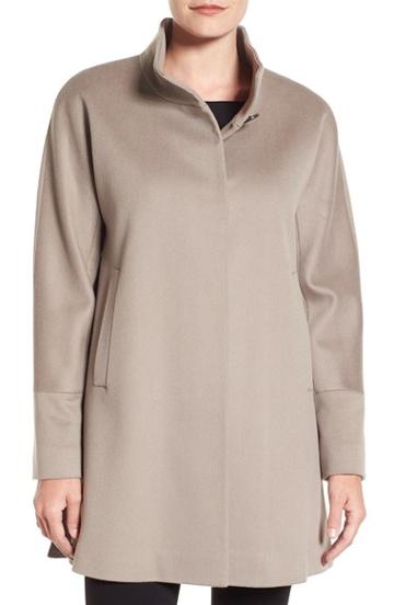 Women's Fleurette Wool Car Coat