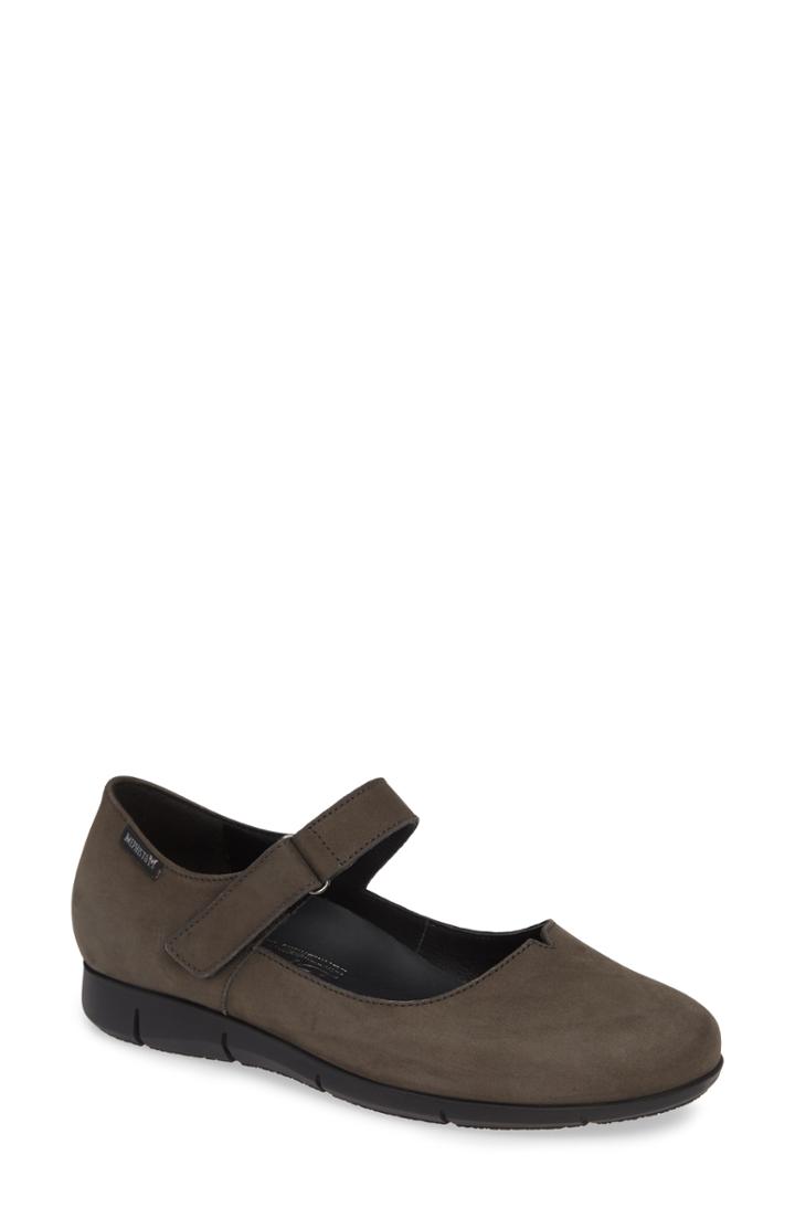 Women's Mephisto Jenyfer Mary Jane Shoe .5 M - Grey