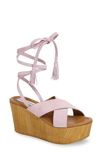 Women's Steve Madden Shella Platform Sandal M - Pink