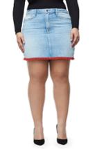 Women's Good American Pom Pom Miniskirt - Blue