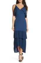 Women's Cooper St Kate Pleated Ruffle Midi Dress - Blue