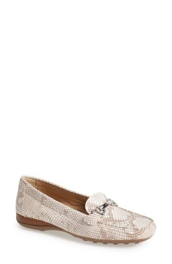 Women's Geox 'euro 57' Loafer Us / 42eu - Ivory