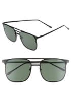Men's Quay Australia Hendrix 64mm Navigator Sunglasses - Z/dnu Black/ Green