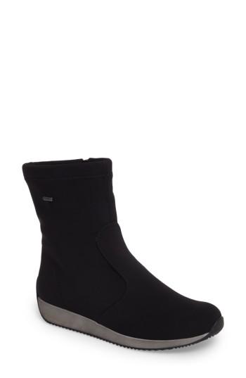 Women's Ara Luella Waterproof Gore-tex Boot M - Black