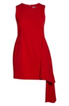 Women's Chelsea28 Asymmetrical A-line Dress - Red