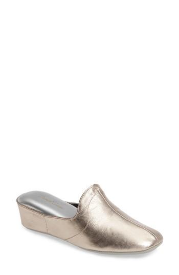 Women's Daniel Green Glamour Scuff Slipper W - Metallic