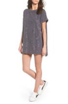 Women's Cotton Emporium Ripped T-shirt Dress - Blue
