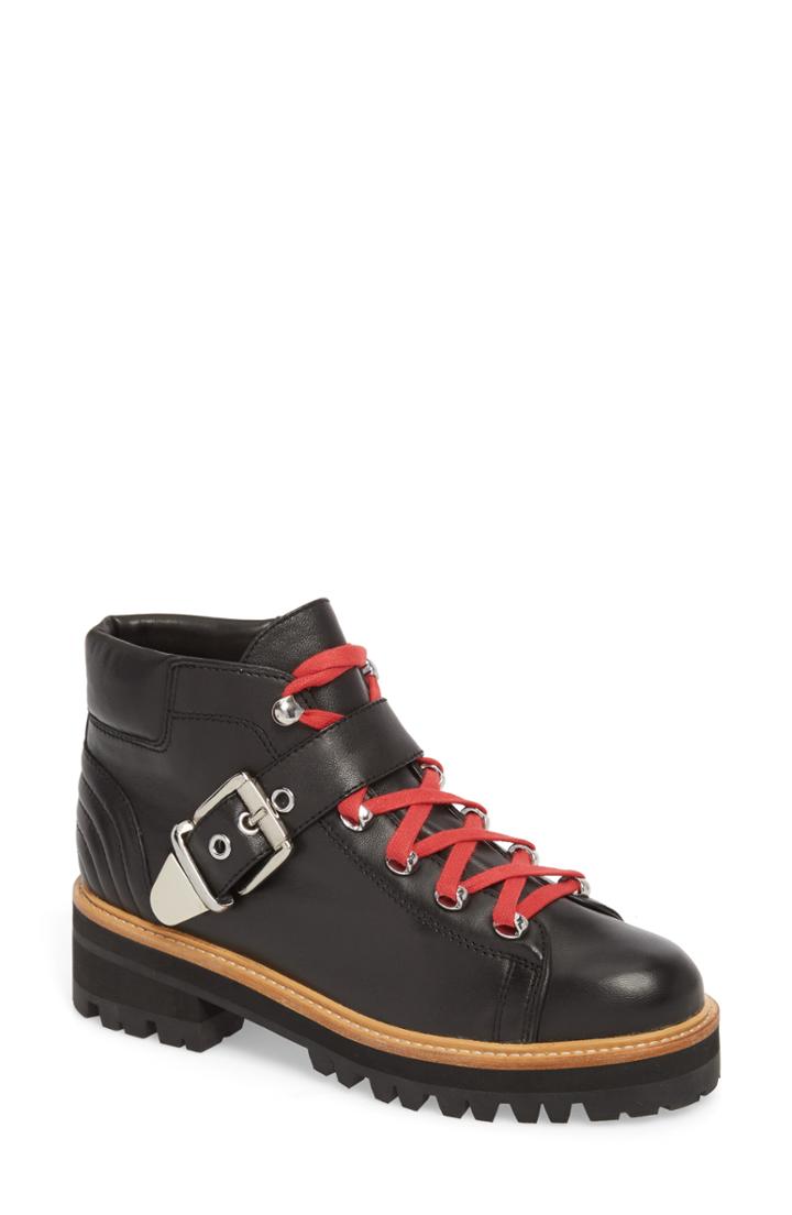 Women's Marc Fisher D Indre Platform Boot, Size 9.5 M - Black