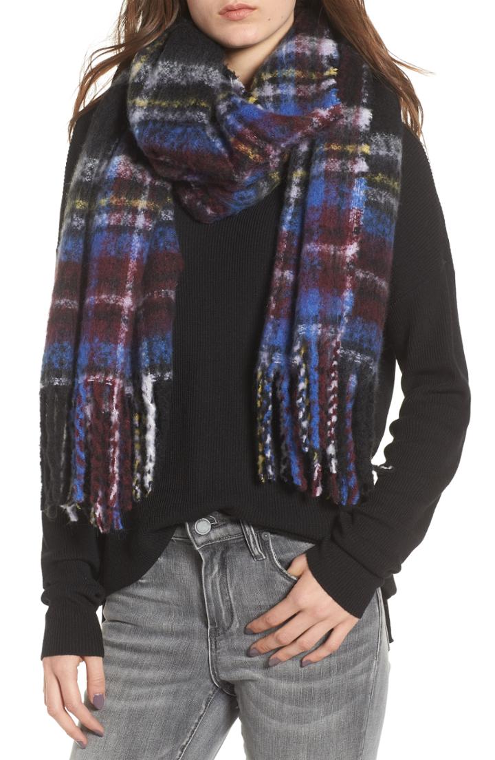 Women's Bp. Multicolor Boucle Scarf