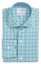 Men's Ledbury The Deloss Slim Fit Check Sport Shirt - - Green
