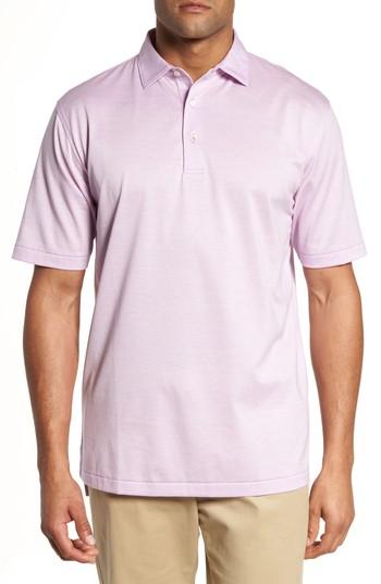 Men's Peter Millar Briarwood Stripe Cotton Polo
