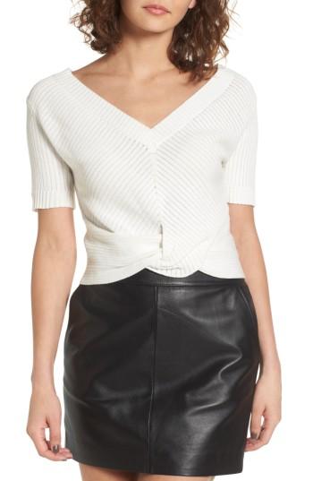 Women's J.o.a. Knot Front Sweater