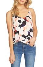 Women's 1.state Floral Tank, Size - White