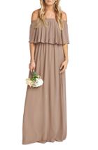 Women's Show Me Your Mumu Hacienda Convertible Gown - Brown