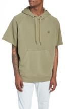Men's G-star Raw Tendric Half-sleeve Hoodie Sweatshirt - Green