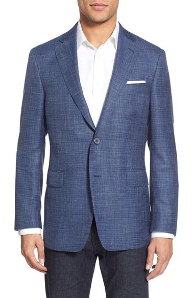 Men's Samuelsohn Classic Fit Wool Blend Blazer