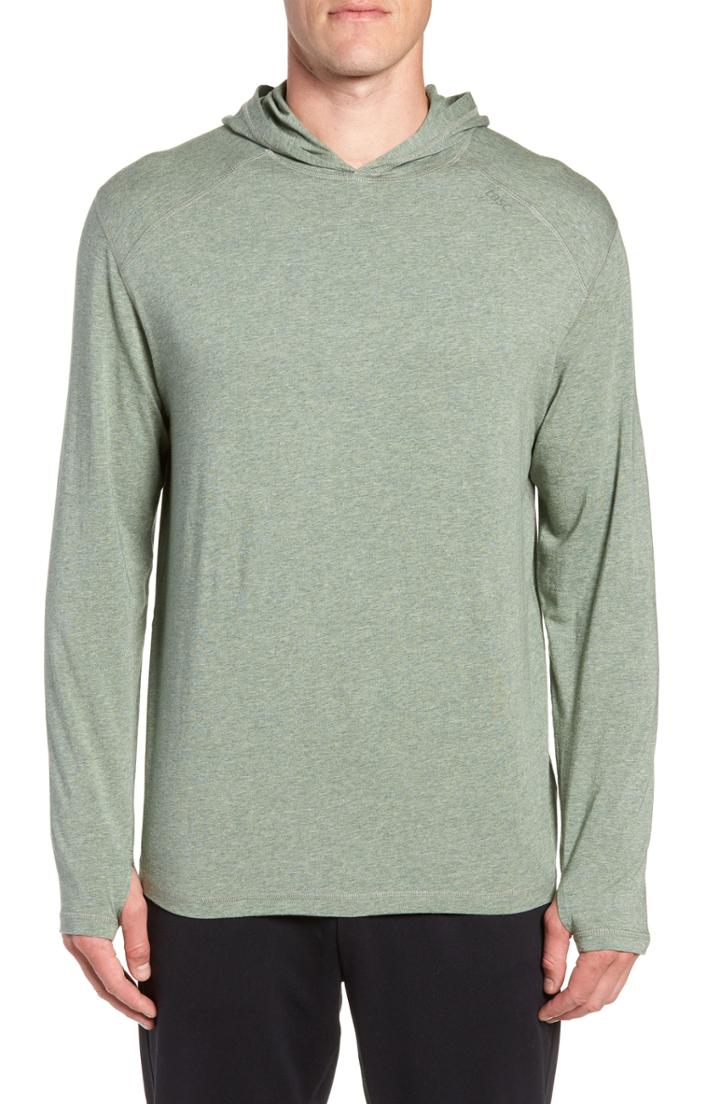 Men's Tasc Performance Carrollton Regular Fit Pullover Hoodie, Size - Green