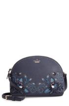 Kate Spade New York Out West - Large Hilli Leather Crossbody Bag - Blue