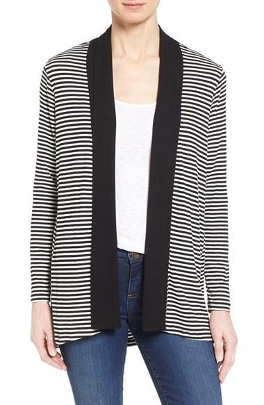 Women's Bobeau Long Cardigan - Grey