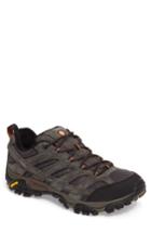 Men's Merrell Moab 2 Waterproof Hiking Shoe .5 M - Black