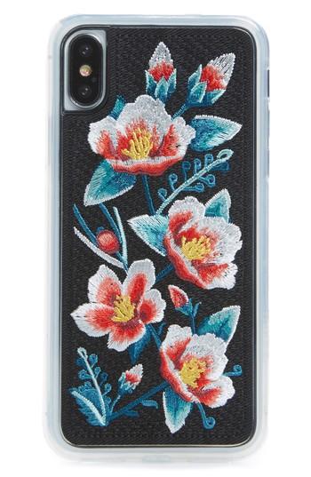 Zero Gravity Camellia Iphone X Case - White