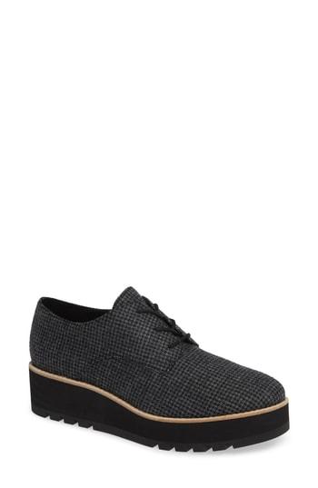 Women's Eileen Fisher Eddy Derby .5 M - Black