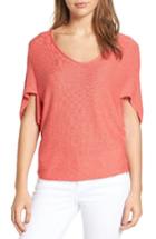 Women's Nic+zoe Light Flutter Top - Red
