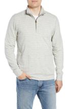 Men's Billy Reid Charles Regular Fit Half Zip Sweater, Size - Grey